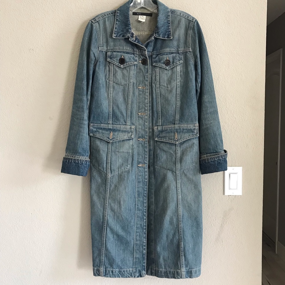 Marc Jacobs Denim/Jean Trench Coat